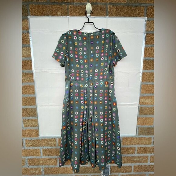 Maison common silk midi dress size 38/6 - Picture 8 of 13